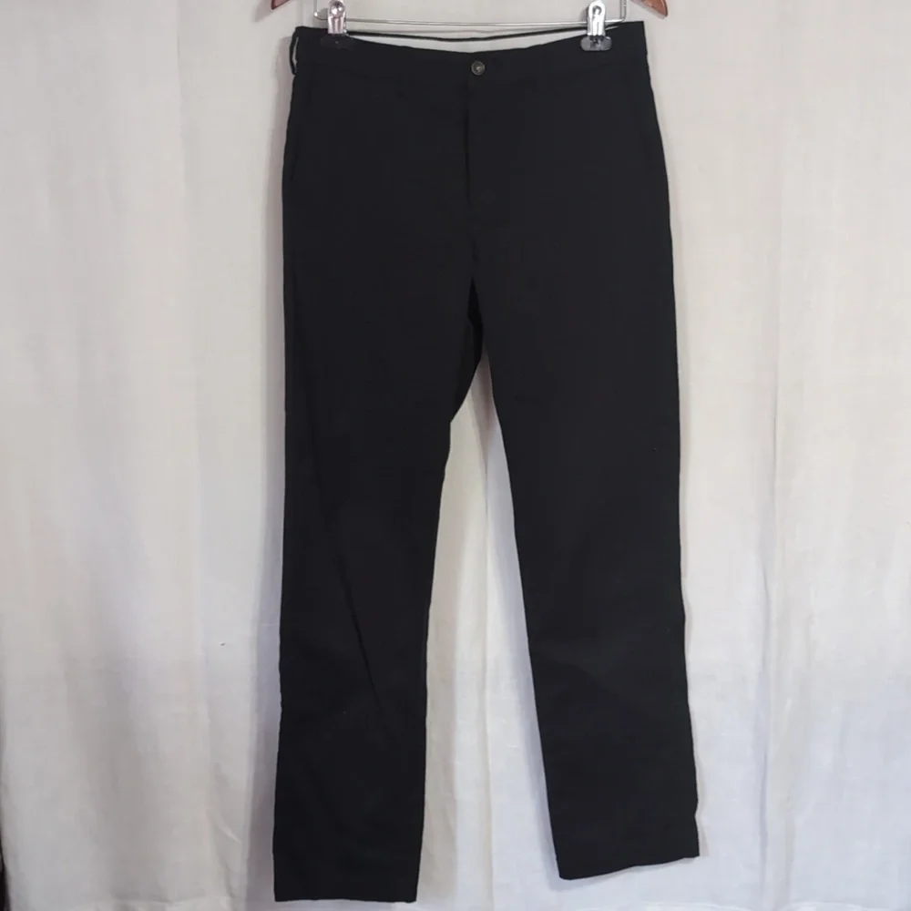 George Black Straight Leg Dress pant Size 29x30